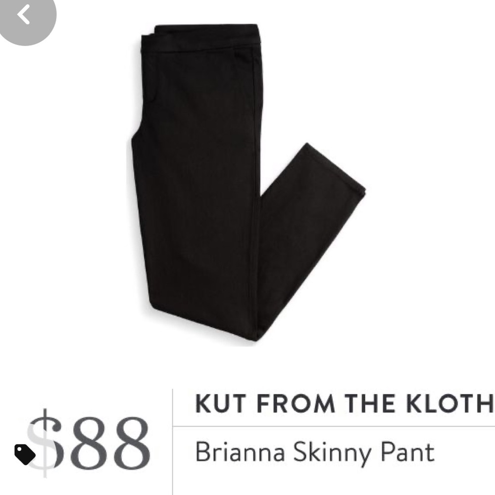 Kut From The Cloth Navy Brianna Skinny Pant